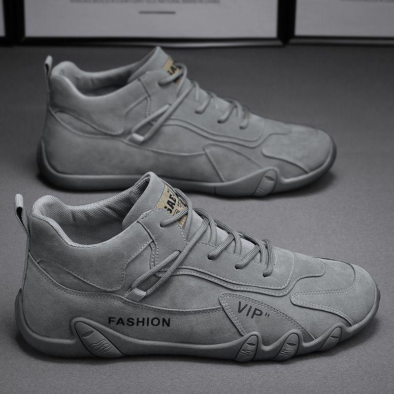 Herrenschuhe Beliebte Arbeitsschutzschuhe Herren-Arbeitsschuhe Lässige Arbeitskleidung Modeschuhe 42 grau