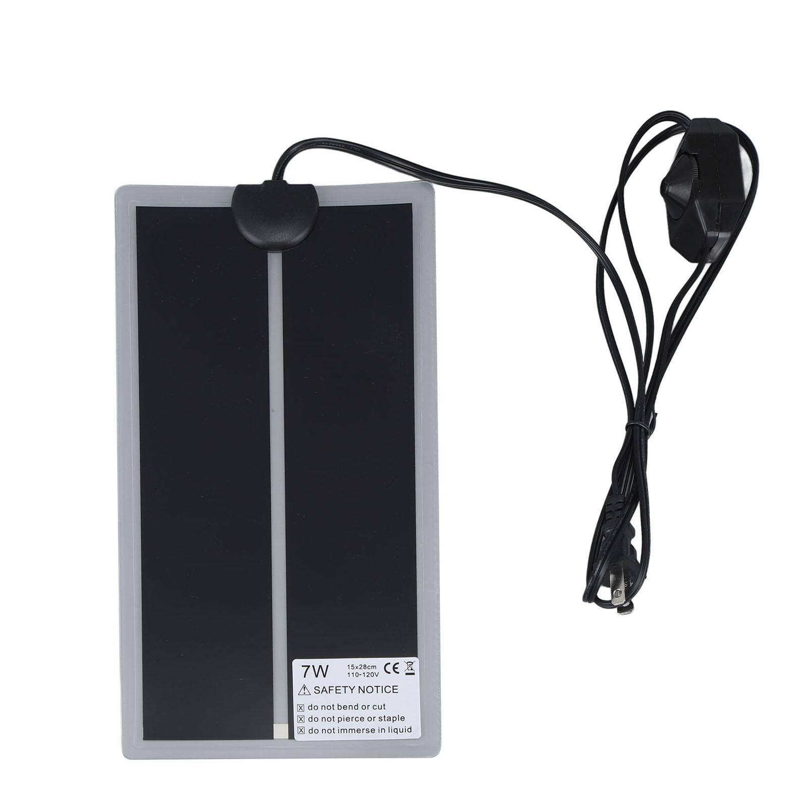 Reptil Terrarium Heizkissen Schnelle Heizung 110 bis Wasserdicht Einstellbare Temperatur Zuverlässig für