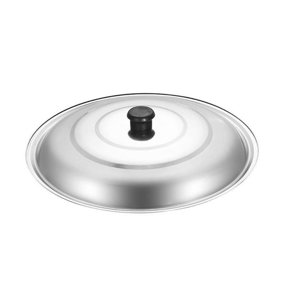 Verbrühschutz Wokdeckel Überlaufschutz Topfdeckel Küchenzubehör Edelstahl Topfdeckel Bratpfannen 36cm-ordinary