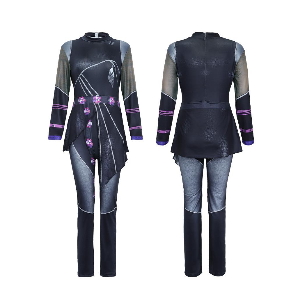 W New Korean Wave Girl Group K-POP Demon Slayer Cosplay Kostüm Rumi Milazoyi Cosplay Outfit X KPop Demon Hunters 130cm