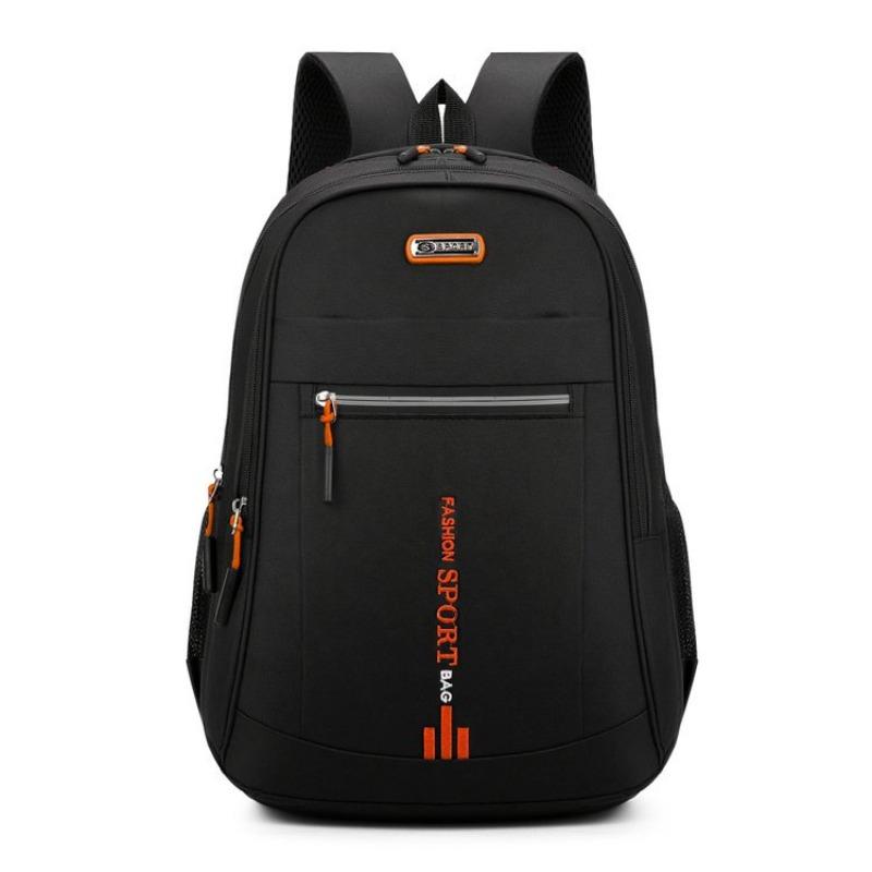 Outdoor-Reise Herren Rucksack Student Computer Rucksack Rucksack Geschenk Freizeit Rucksack große Kapazität multifunktionale Trend Rucksack style 1 orange