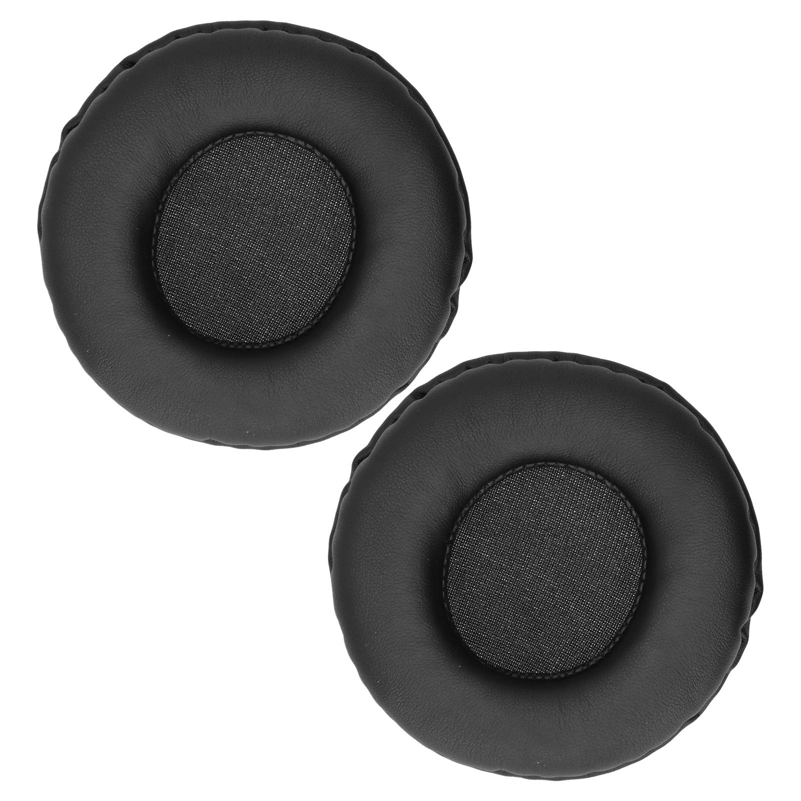 Paar Kopfhörer-Ohrabdeckung, Schwamm-Headset, Ohrpolster, passend für Skullcandy HESHHESH 2.0, Schwarz