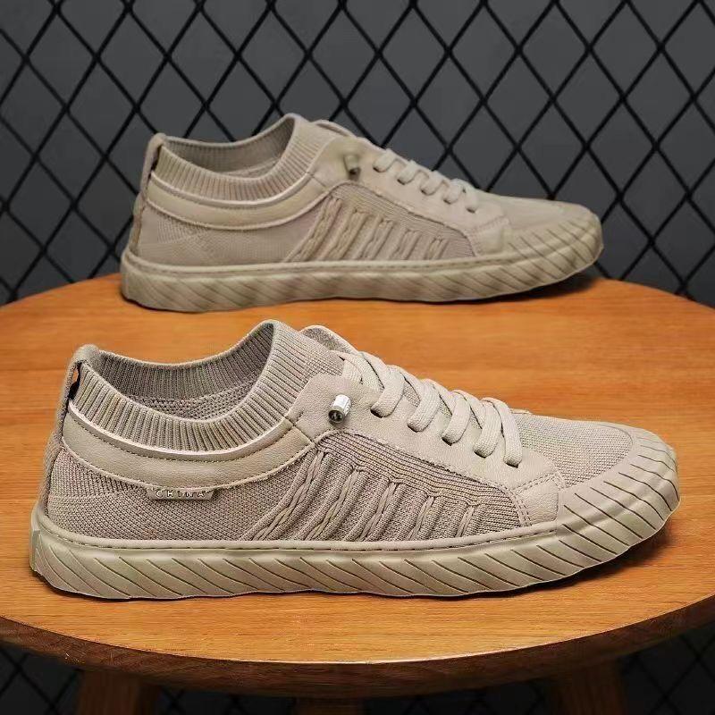 Herren Mesh Atmungsaktive Sneaker Neue Mode Vulkanisierte Schuhe für Herren Luxus Herren Freizeitschuhe Outdoor Herren Bequeme Flats 39