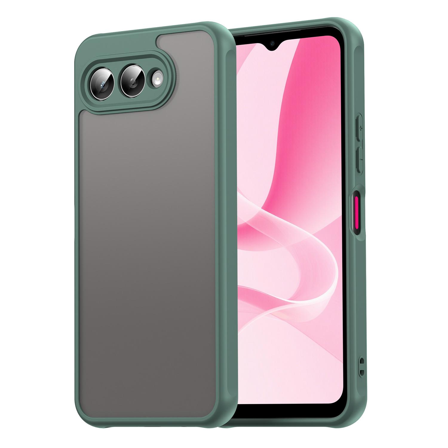 T-Mobile REVVL 8/T Phone 3 Handyhülle, Matte stoßfeste Handyhülle Cover für T-Mobile REVVL 8/T Phone 3 T-Mobile REVVL 8/T Phone 3 grün