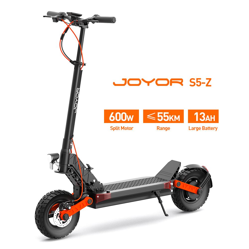 Joyor S5-Z City Erwachsenen E-Scooter 600W Motor 48V13AH Batterie 10 Zoll Reifen E-Scooter Leiser Reifen Faltbarer Elektroroller