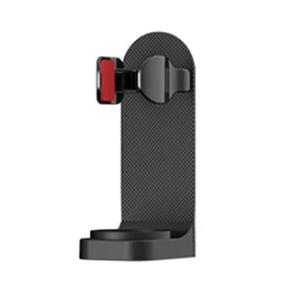 Einstellbare Zahnbürste Halter Elektrische Zahnbürste Basis Silikon Rutschfeste Wand Montieren Pinsel Körper Rack schwarz