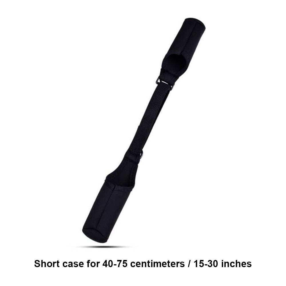 Angelrute Fall Tragbare Falten Angelrute Lagerung Tasche Dehnbare Angeln Spinnrute Reise Short case