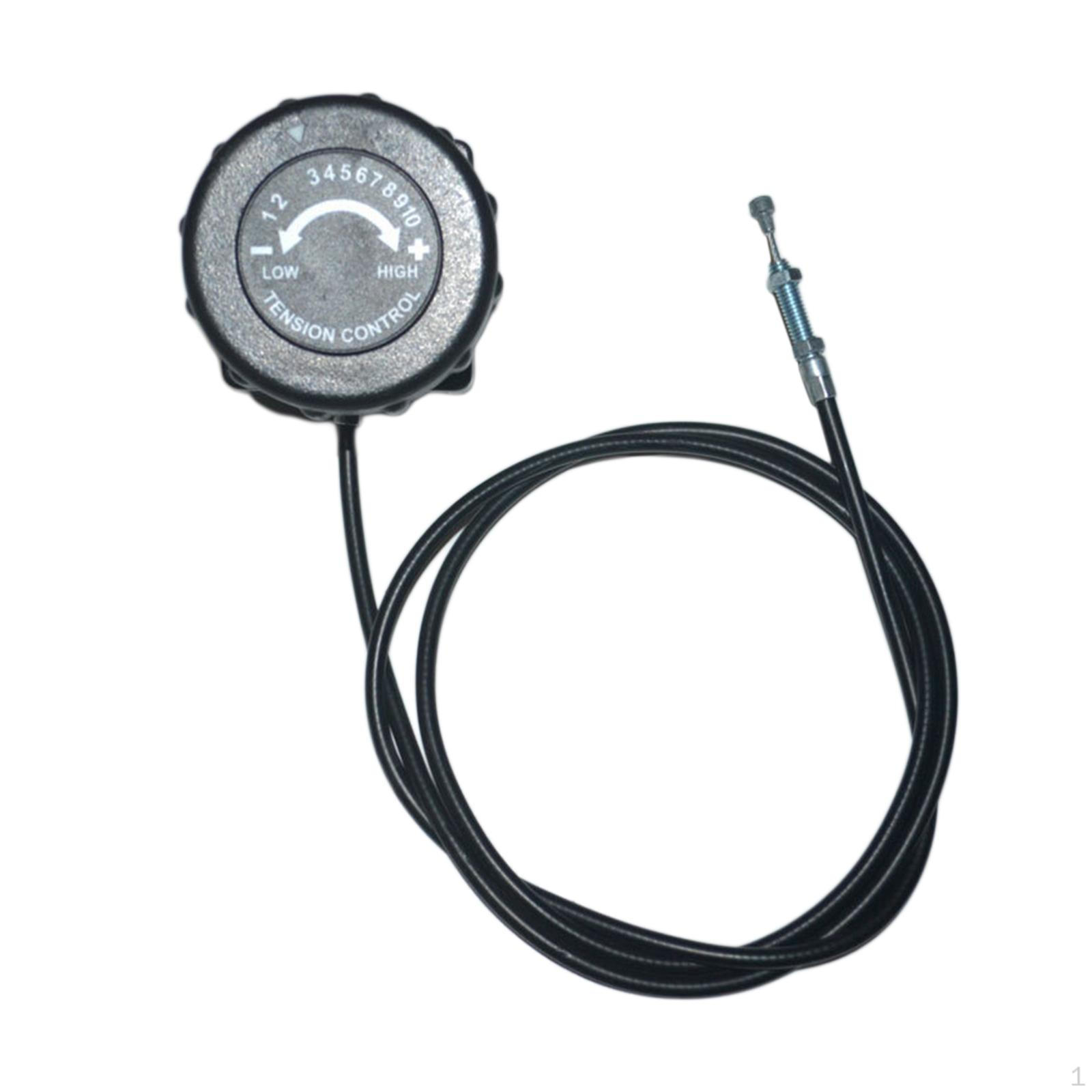 Verstellbarer Widerstandsknopf für Heimtrainer - Ersatzteil in Premiumqualität 10 Gears 110cm