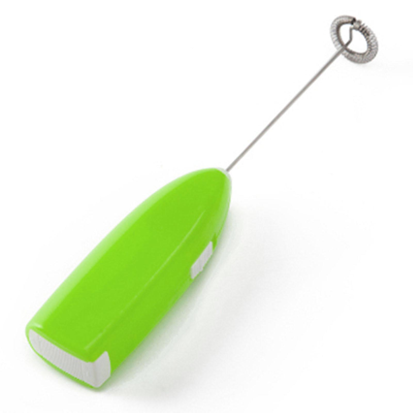 Kabelloser elektrischer Handmixer Batteriebetrieben Klein Kunststoff Metall Haushalts-Handmixer für Zuhause grün