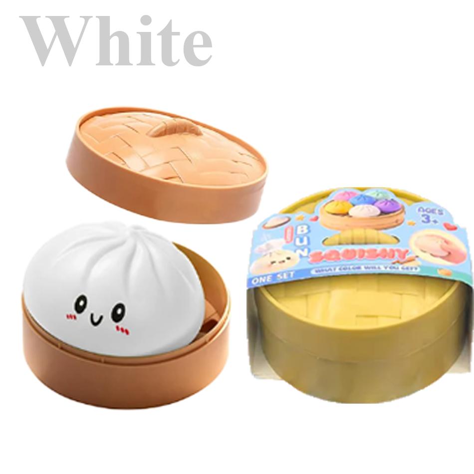 Glitzer Knödel, Glitzer Knödel Squishy Box Knödel Squishy Angstlinderung Fidget Weich Kneten Dekompression Teig weiß