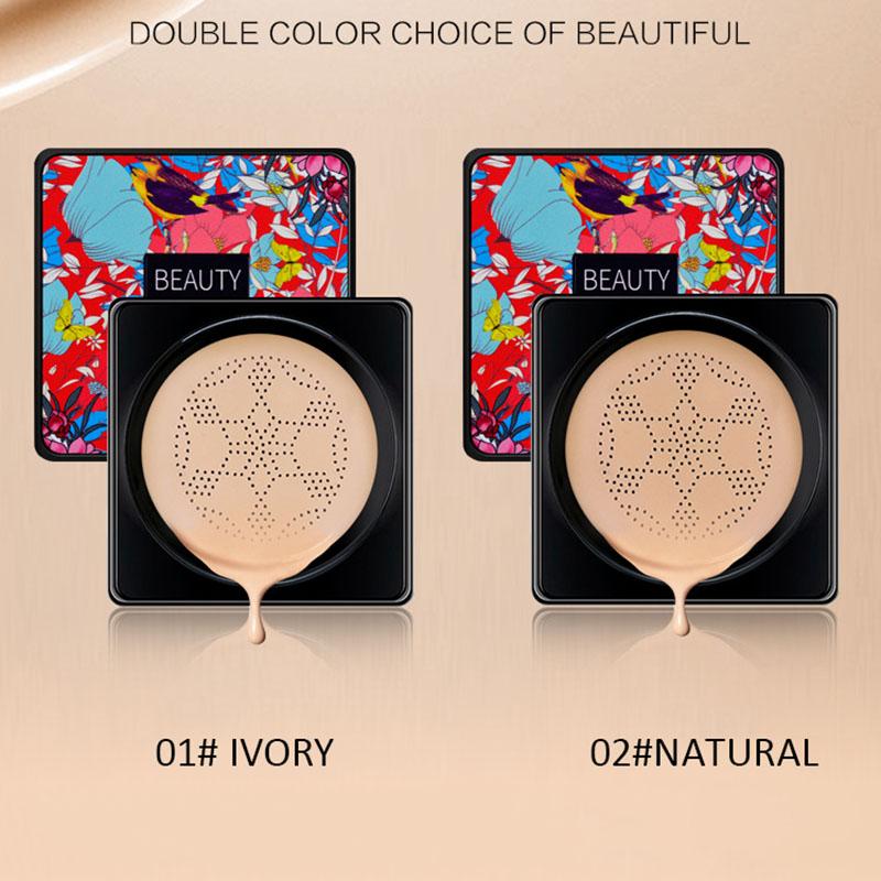 Kleine Pilzkopf-Luftkissen-BB-Creme, flüssige Grundierung, Kosmetik, Pilz-Luftkissen-CC-Creme 02# NATURAL