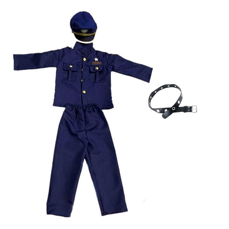 Vervollständigen Sie das Polizeikostüm Ihres Kindes mit Walkie-Talkie, Pfeife & Handschellen-Zubehör! L(10-12T)