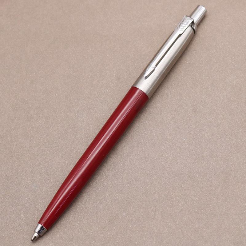Metall-Kugelschreiber, Edelstahl, Color Press Signature Pen, Kugelschreiber rot