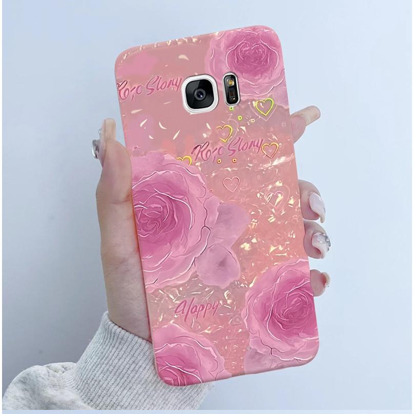 Für Samsung Galaxy S7 S7Edge Hülle Weiche TPU Silikon Abdeckung Niedliche Astronaut Panda Handyhülle Für Samsung S7 S 7 Edge Coque Funda Galaxy S7