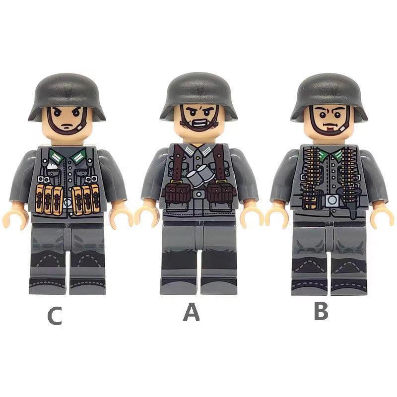 Militär WW2 Minifiguren Deutscher Soldat Bausteine Ziegel Modell Kinder Erwachsene Geburtstag Kindertagsgeschenke No Box