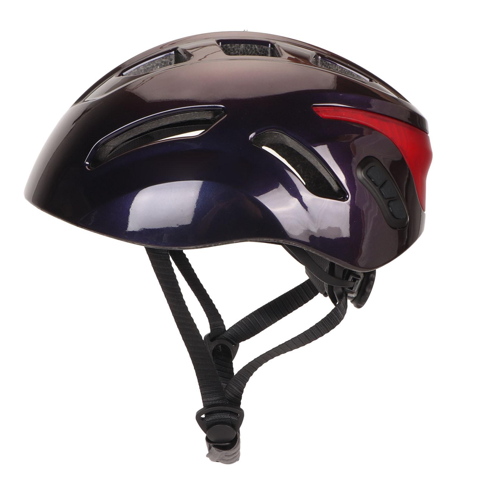Smart Fahrradhelm Multi People Intercom Bluetooth Fahrradhelm mit Fernbedienungswarnung