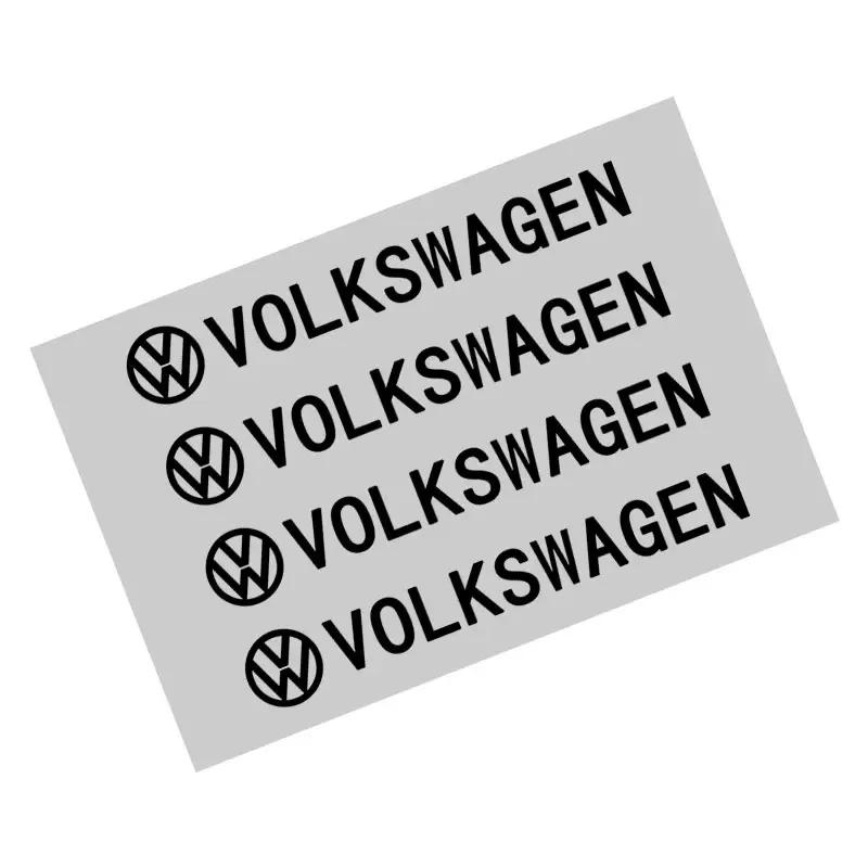 Für VW Heiß 2025 Neue Kreative Aufkleber Emblem Auto Dekor Aufkleber Auto Scheibenwischer Aufkleber Für VW Volkswagen Golf Sharan Passat Ti schwarz