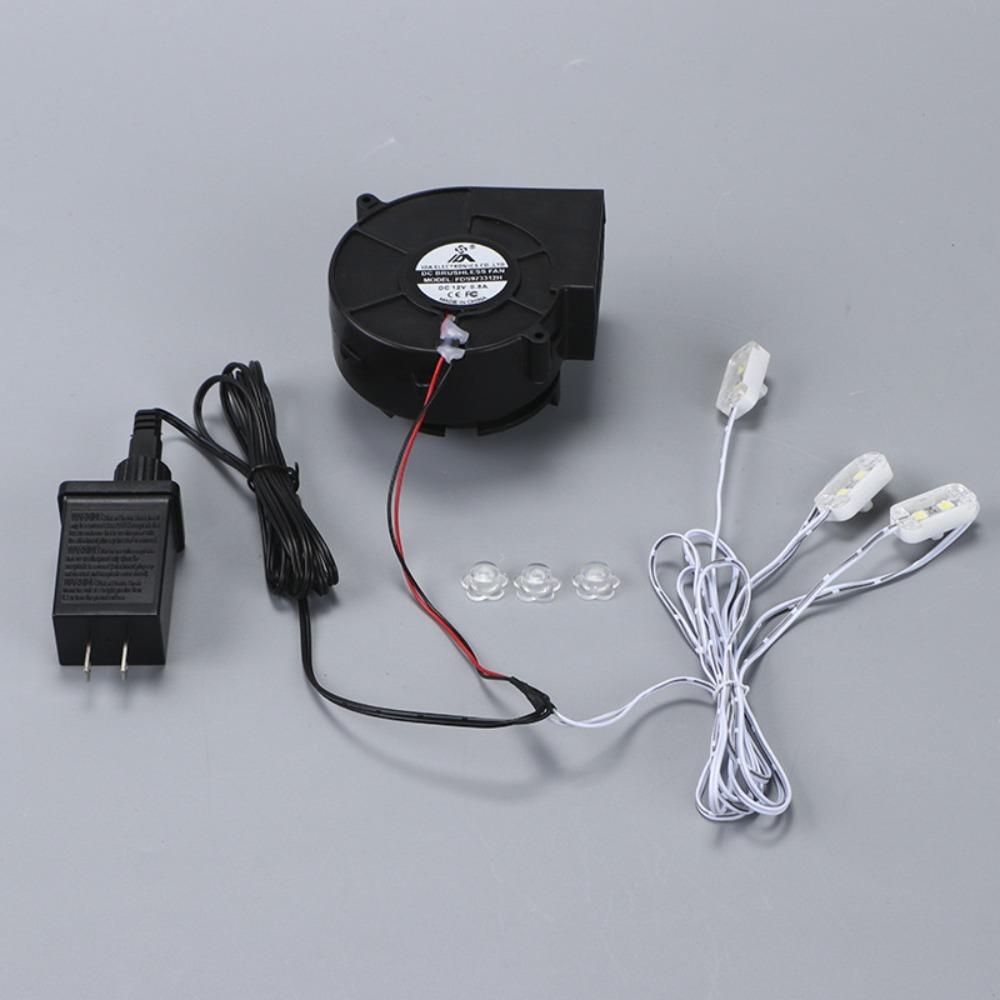 LED-Lichterketten aufblasbare Gebläse 12V 0,8A Gebläseventilator NEUES Luftgebläse Weihnachtsdekorationen with light