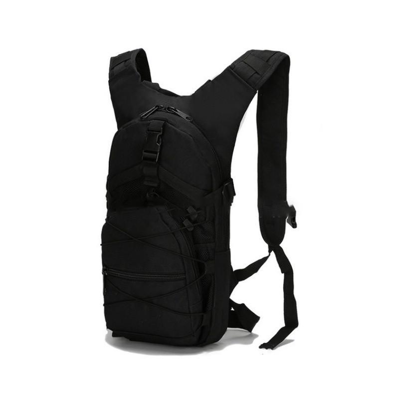 18L Männer Taktische Rucksack 800D Wasserdichte Oxford Outdoor Sport Radfahren Rucksack Reise Bergsteigen Camping Rucksack schwarz