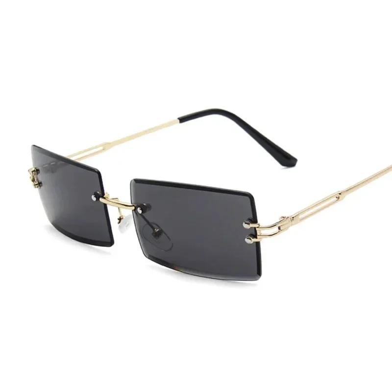 Quadratische Retro-Sonnenbrille Damen Herren Designer Retro-Sonnenbrillen Damen Herren Stylisch Spiegel Outdoor-Sonnenbrillen Oculos De Sol Other