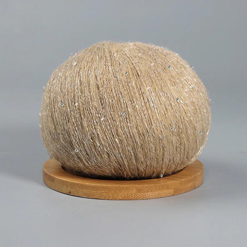 6 Stück 300g/10.56oz Acrylgarn Weich & Luxuriös Strickgarn Häkelgarn für Amigurumi Schals Mützen Maschinenwaschbar DIY Bastelgarn für Anfänger