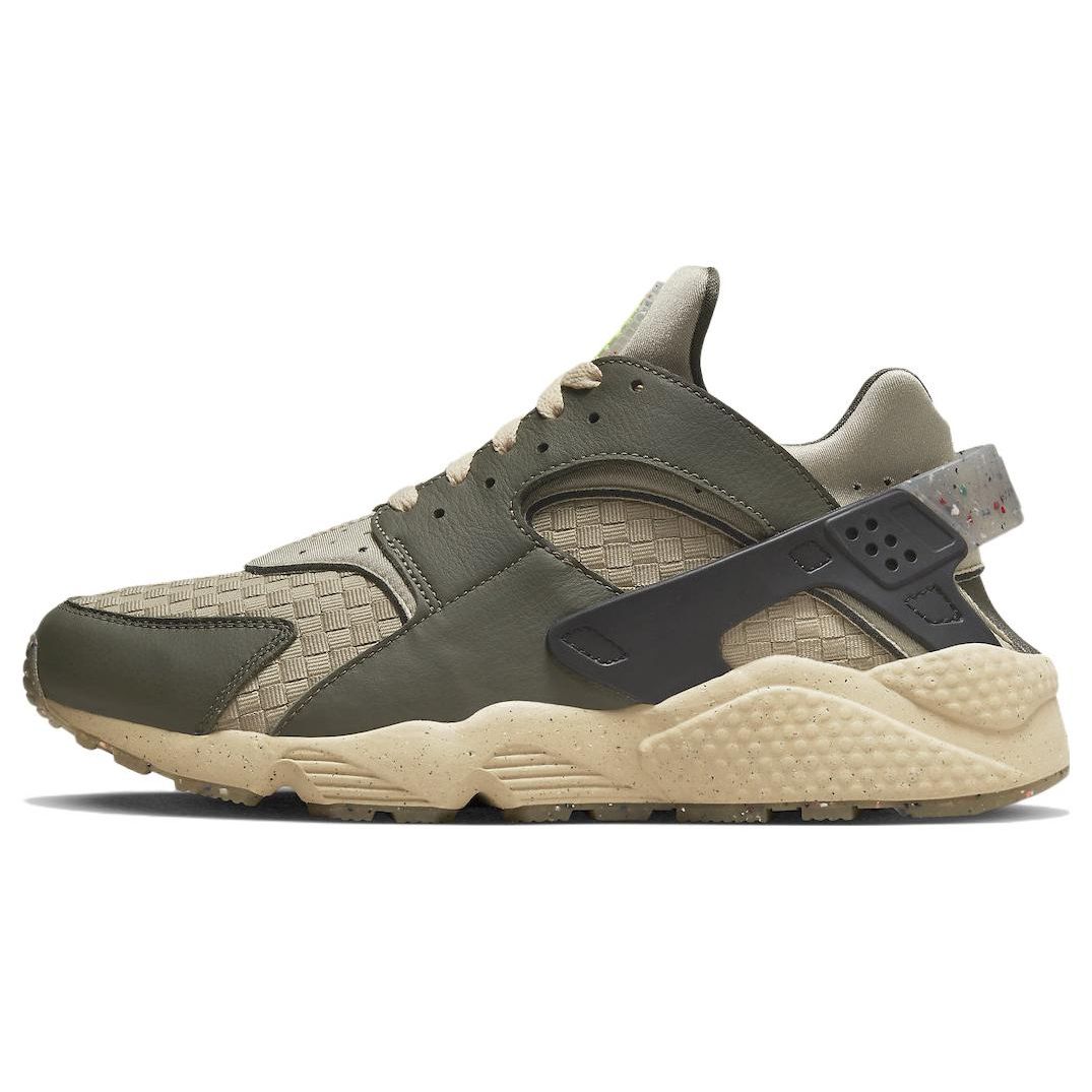 Nike Air Huarache Crater Premium Cargo Khaki Herren Sneaker Grün Limestone Sesam DM0863-300 40