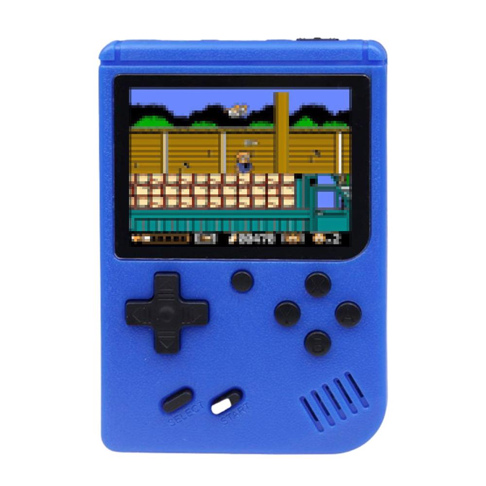 Tragbare Handheld-Spielekonsole mit Gamepad, 3-Zoll-Vollfarbbildschirm, integrierte 800 Retro-Spiele