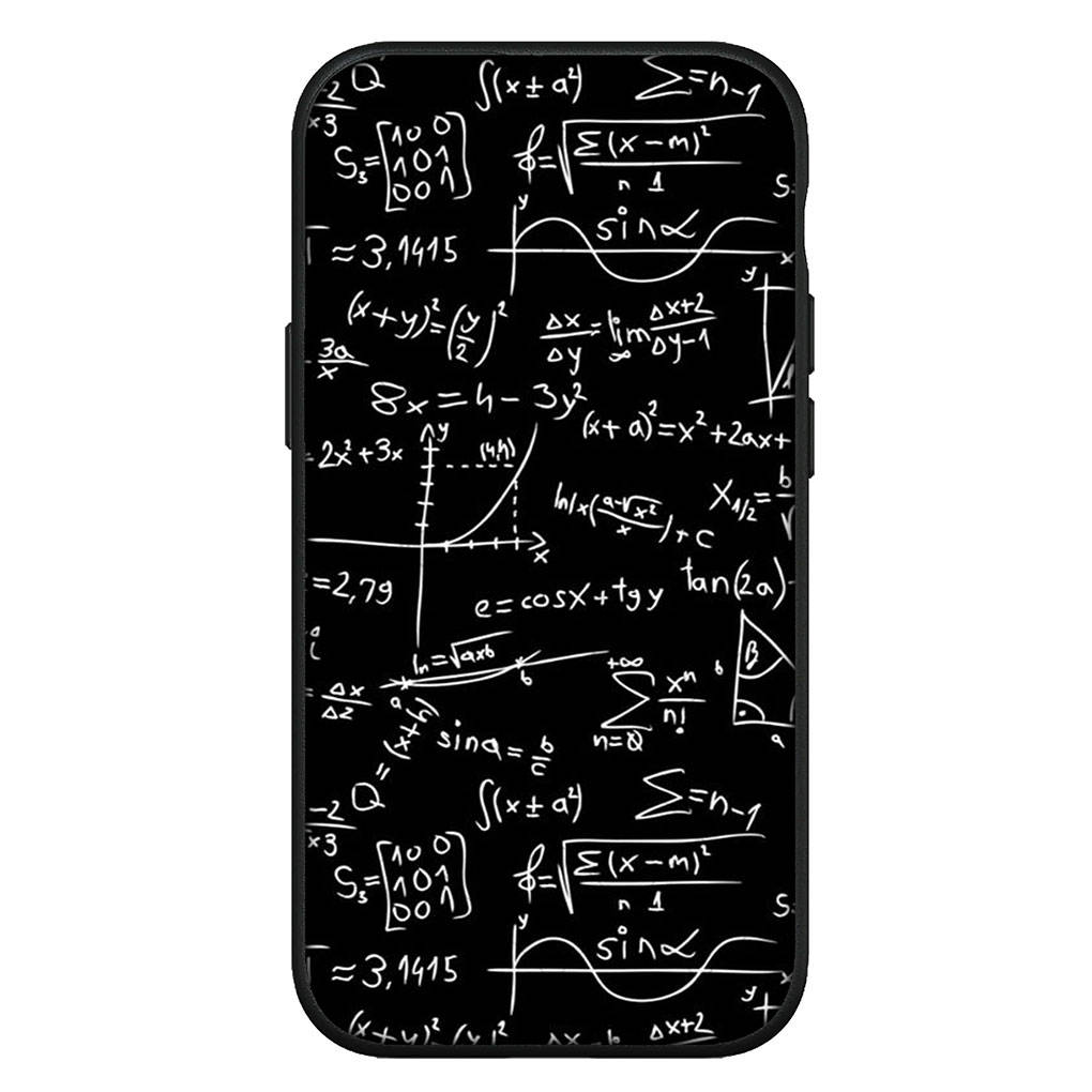 Hülle für iPhone 16 15 14 Xiaomi Redmi Note 13 12 11 Pro Max X 10 8 9 XR Samsung Galaxy S24 S23 OPPO Huawei Mathe Chemische Gleichung Formel Handyhülle for Samsung Galaxy Note 20 rehbraun