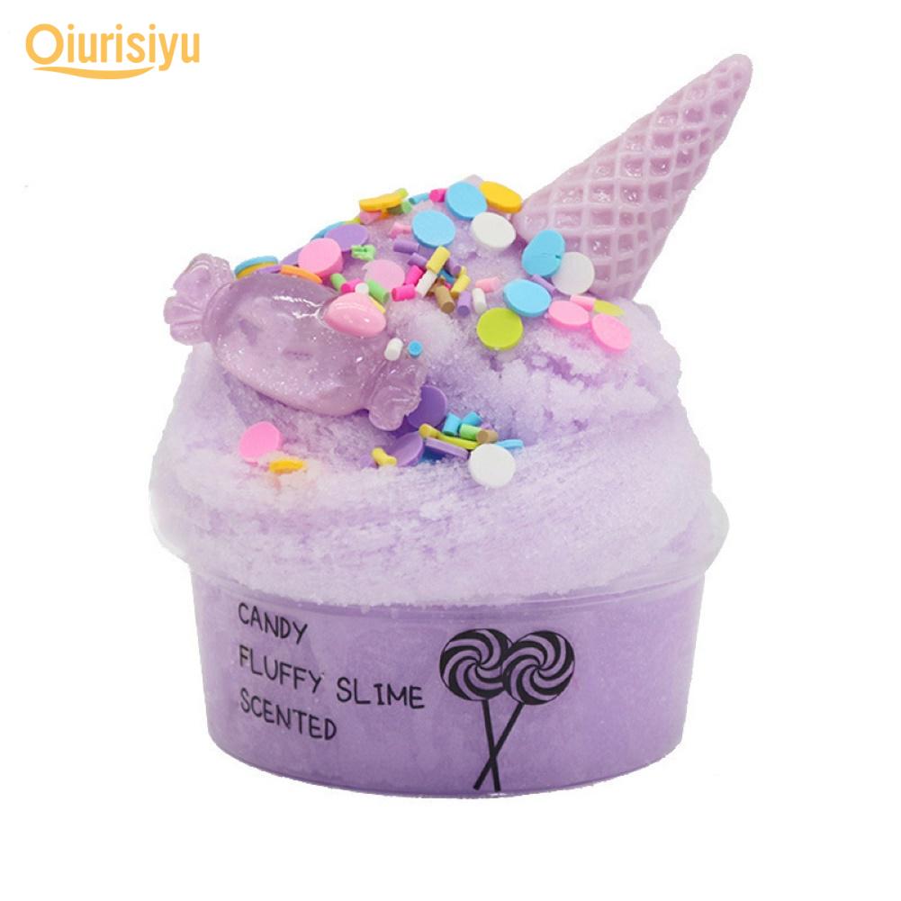 60 ml süßes Süßigkeiten-Eis-Schleimspielzeug für Erwachsene und Kinder violett
