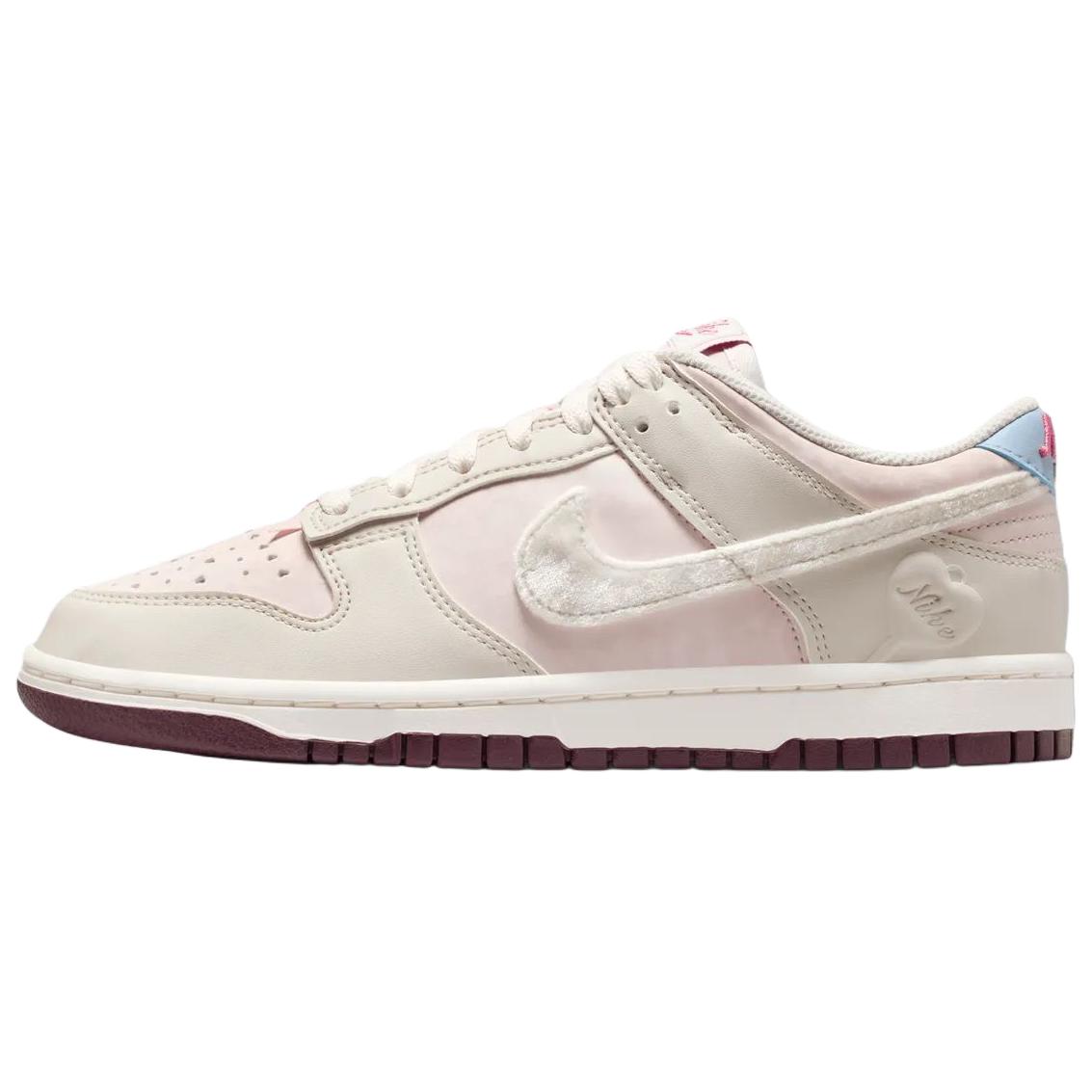 Nike Dunk Low Valentinstag 2026 Damen Sneaker Creme Silt-Rot Sail-Light-Bone-Burgundy-Crush-Peony-Light-Armory-Blue IQ1145-610 35.5