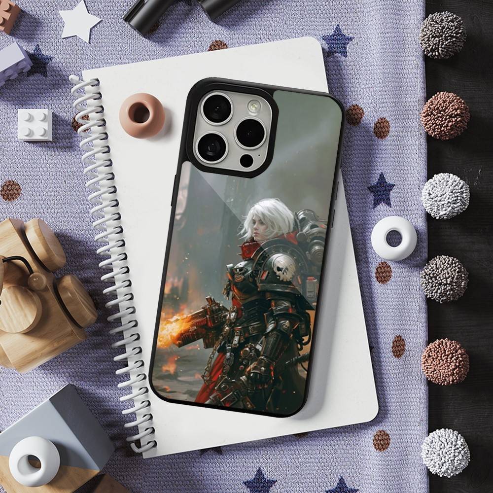 Heißes W-Warhammer-40k Spiel Handyhülle Für iPhone 16,15,14,13,12,11,Pro,Max,Plus,Mini,Magsafe,Magnetische Kabellose Ladehülle iPhone12