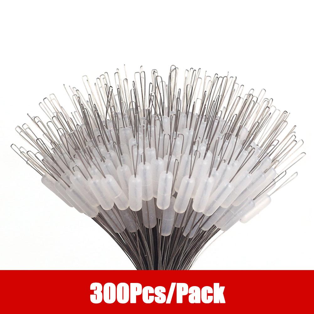 FEIJIEAST 300 Stück/Packung Silikon-Angelschnur, Space Bean Stopper, Zylinder, ovaler Schwimmer, Sinker, stoppt Angelausrüstung M transparent