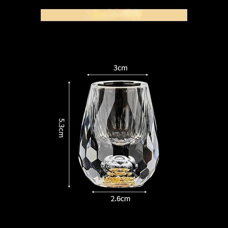 Wodka Whisky Glas Ktv Sglass Sake Glas Bar Party Hohes Erscheinungsbild Champagnerglas Haushalt Bullet Glas gray