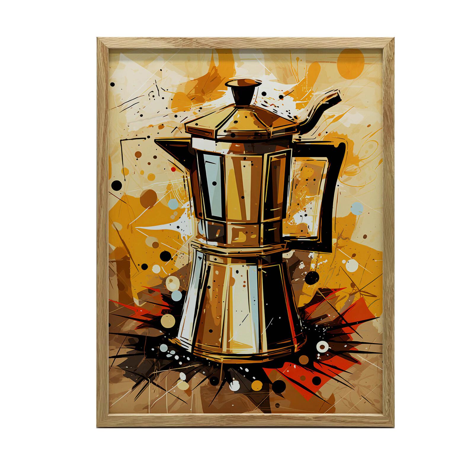 Goldener Duft Goldener Duft, 30X40 Cm, Ohne Rahmen, Premium-Leinwand auf Keilrahmen 36