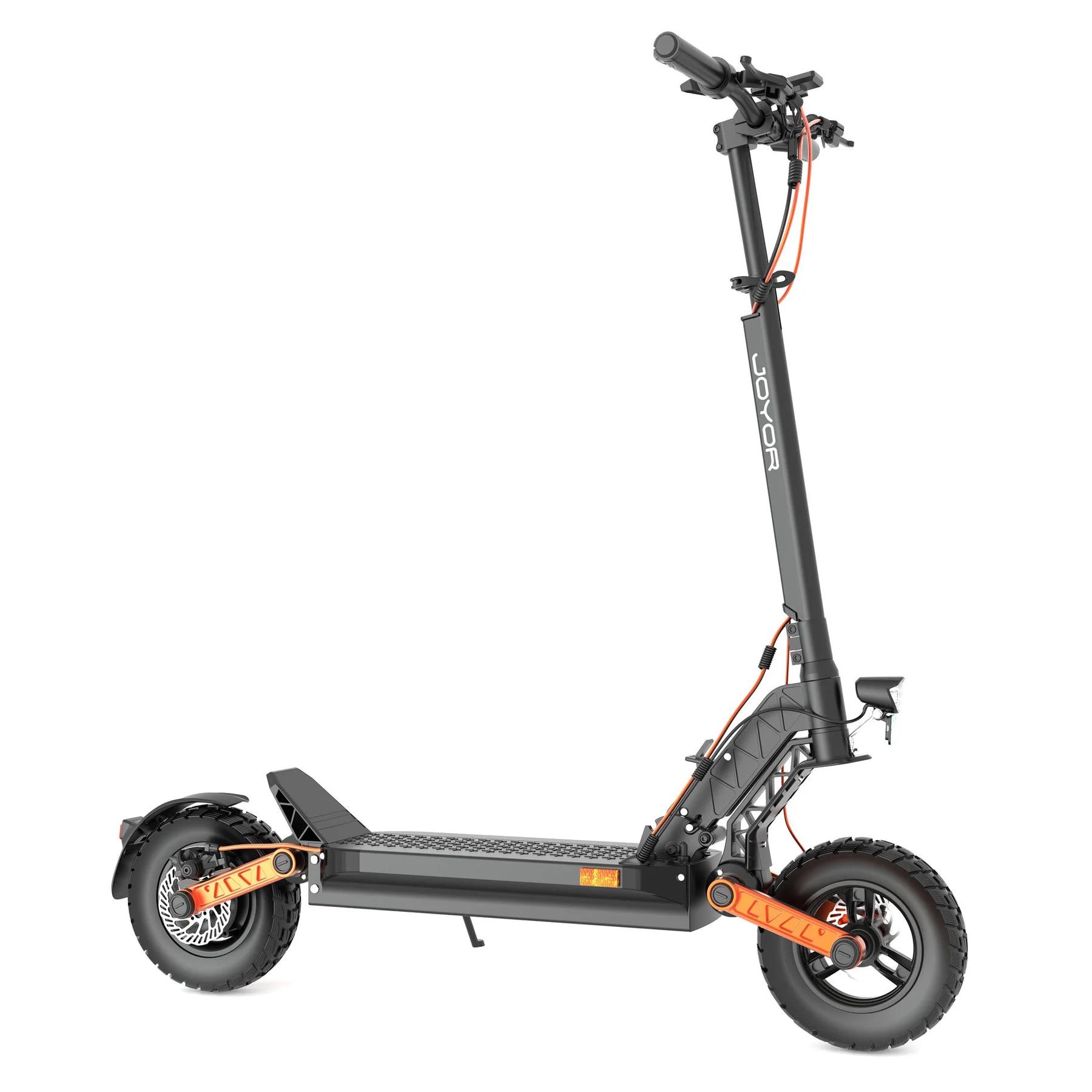 Joyor S5 ABE Version Straßenzugelassener E-Scooter Ideal für deutsche Fahrer 500W 48V13Ah, 10 Reifen, Scheibenbremsen, Faltbarer Elektroroller für Stadtpendler 48V 500W 13Ah schwarz