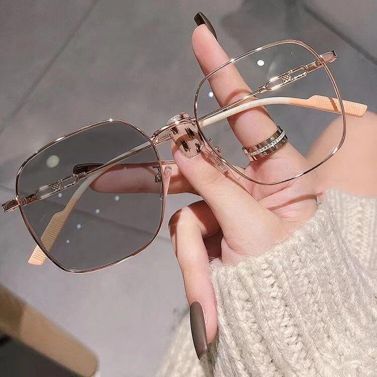 Trendy Photochrome Myopie-Brille Outdoor-Sonnenbrille Unisex Farbwechsel Kurzsichtigkeit Brille Minus Dioptrien Brille -3