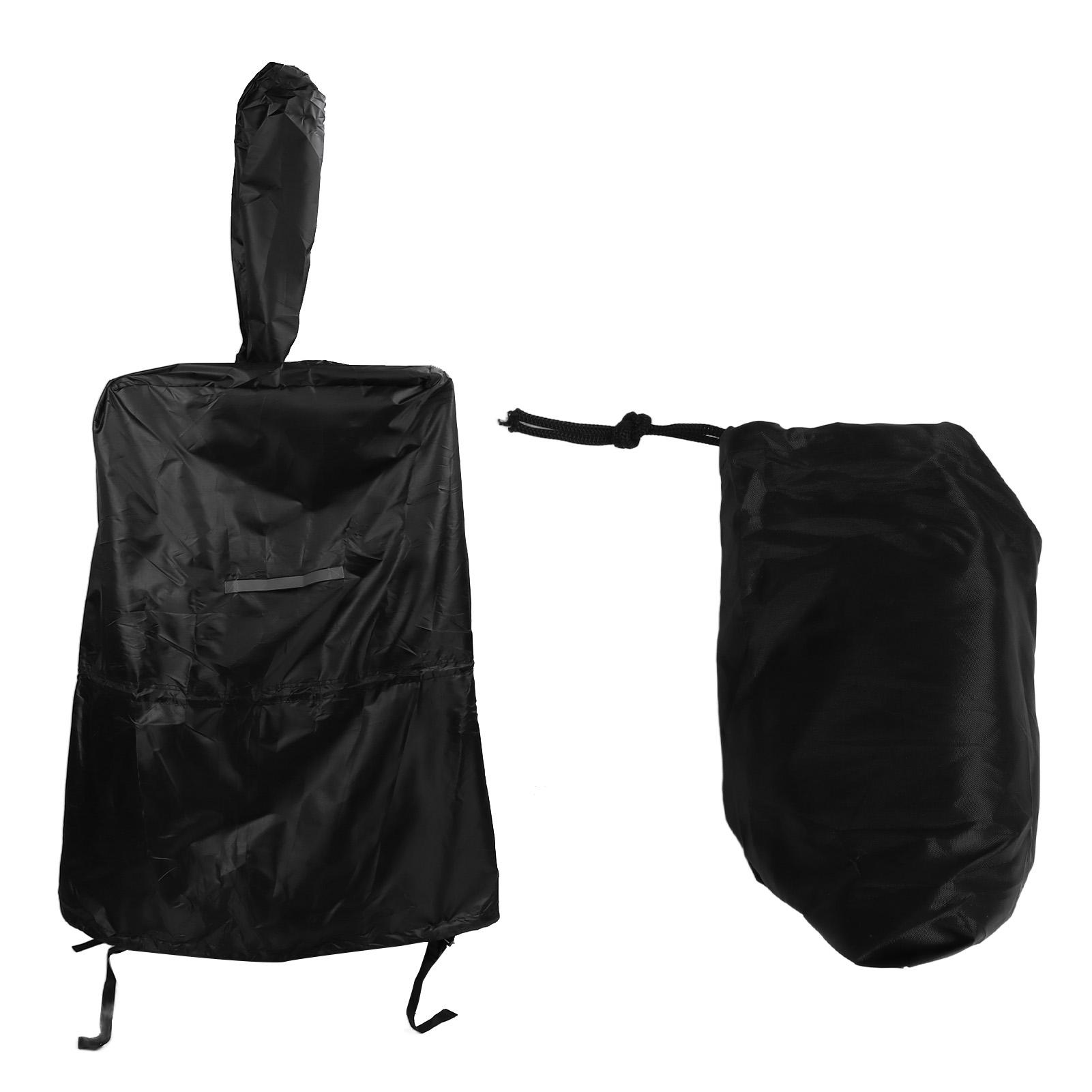 Pizzaofen Abdeckung 170x65x55cm Outdoor Staubdicht Wasserdicht Polyester Pizzaofen Schutzhülle L(for 6.5-9kg)