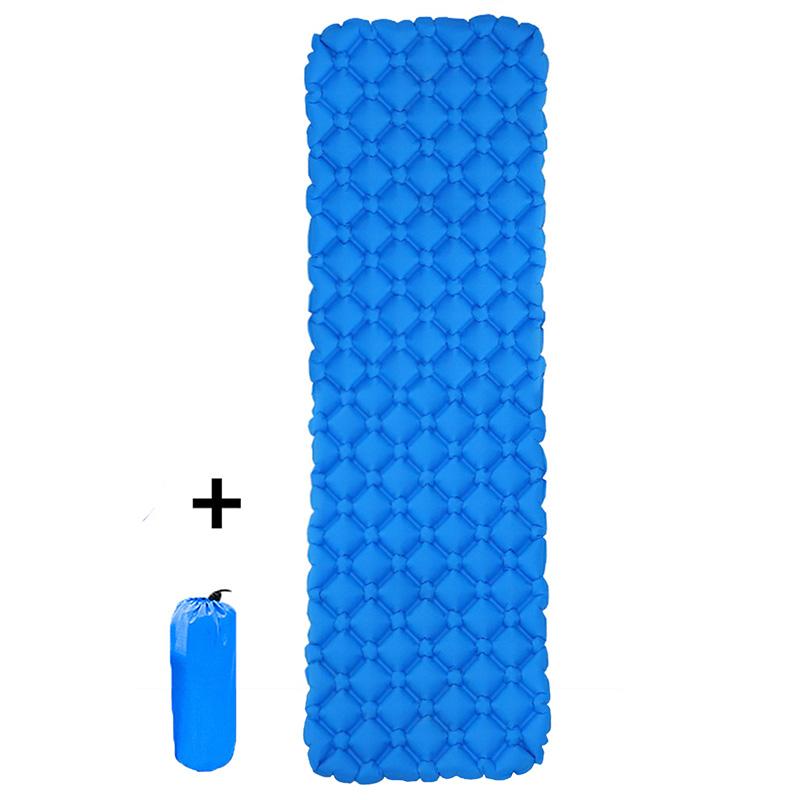 Camping Luftmatratze Outdoor Zelt Schlafmatte Ultraleicht Wasserdicht TPU Tragbares aufblasbares Kissen für Reise Wandern Unterlage
