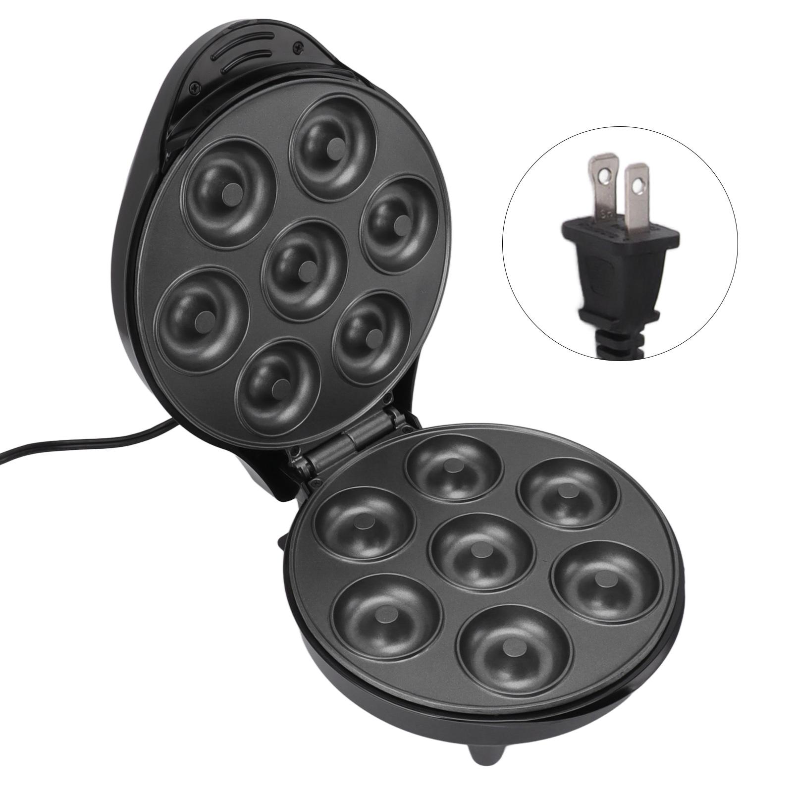 Donut Maker Maschine Macht 7 Donuts Hohe Leistung Mini Donut Maschine für Frühstück Snacks Desserts L