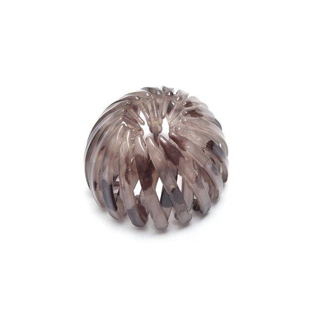 2022 neue Mode Frauen Brötchen Haar Klaue Schachtelhalm Schnalle Haar Clip Vogel Nest Erweiterung Haar Zubehör Weibliche Pferdeschwanz Headwear