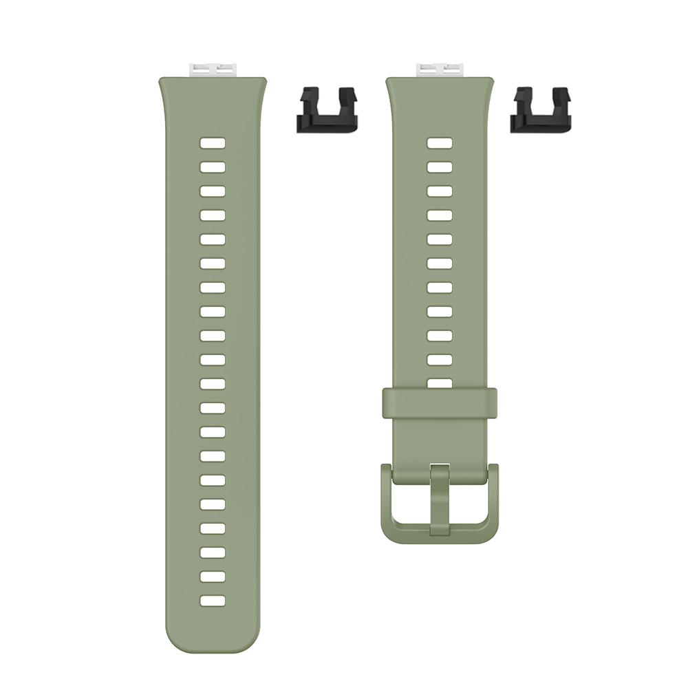 Silikon-Armband für Huawei Watch Fit Smart Watch Band Ersatzarmband für Huawei Watch Fit Armband grün