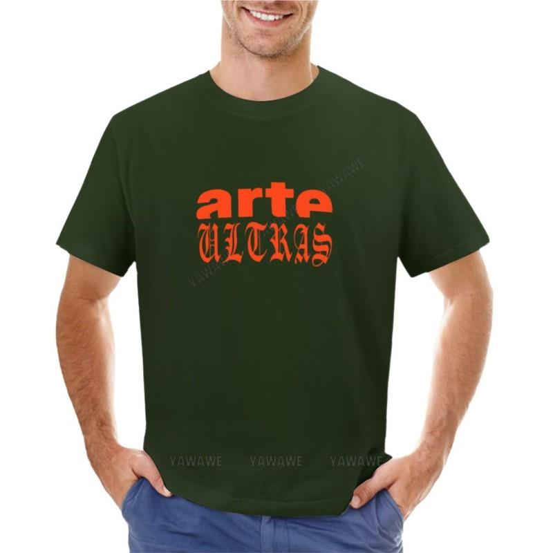 arte Ultras - Das Original! T-Shirt Vintage T-Shirt Sommer Oberteil Herren T-Shirts Mann T-Shirt Baumwolle Rundhals T-Shirt 2XL