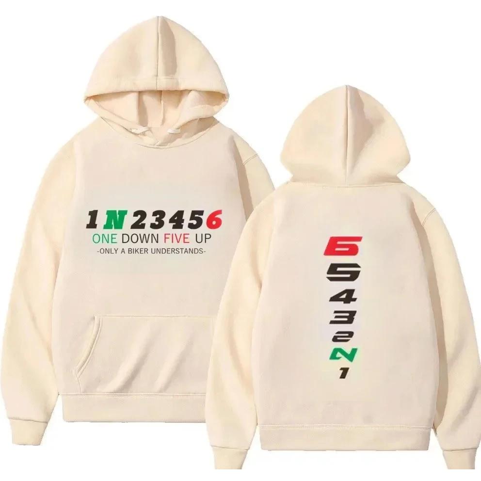 1N23456 Motorrad Gang Biker Herzschlag Druck Herren Kapuzenpullover Herren Pullover Kleidung Übergroße Sweatshirts Grafik Damen Trainingsanzug 3XL khaki