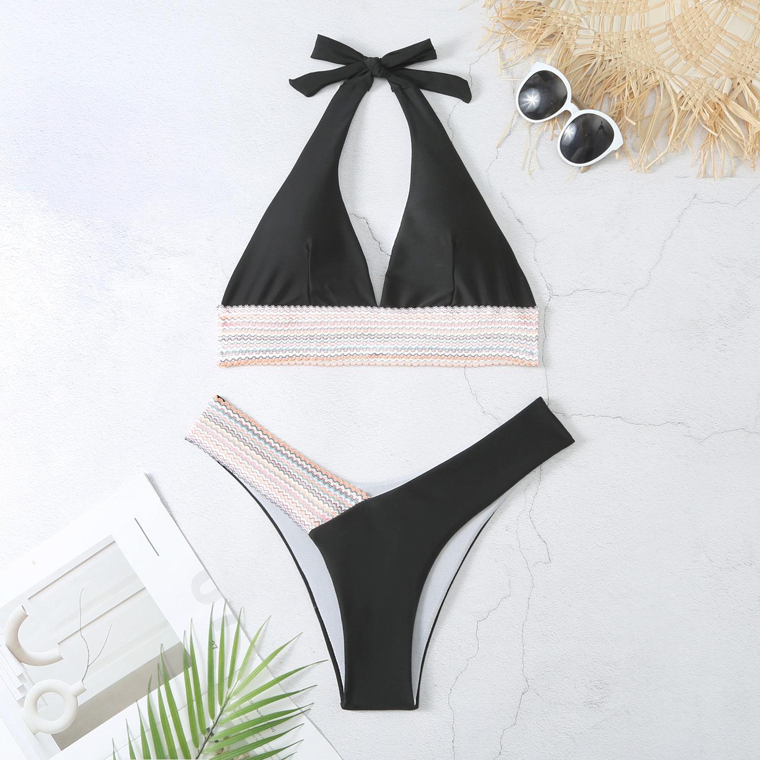 Frauen Bikini Sexy Hohe Taille Badeanzug Strand Bademode Weiblichen Sommer Badeanzug S