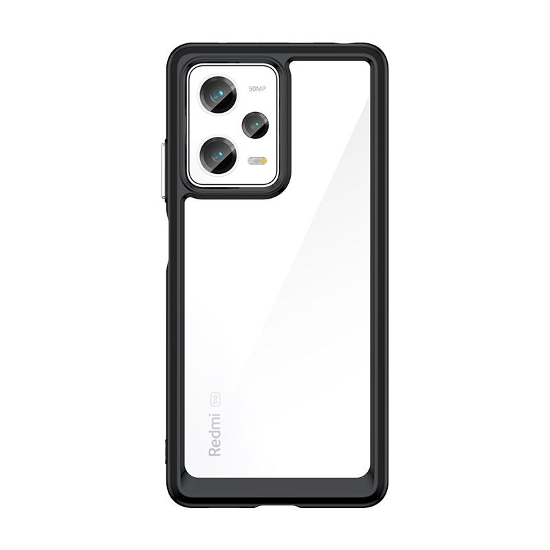 Für Xiaomi Redmi Note 12 Pro Plus Hülle Luxus Silikon Klar Stoßfest Cover Redmi Note 12 Pro Plus Turbo 11S 11 Pro Plus Hülle Redmi Note 12ProPlus schwarz