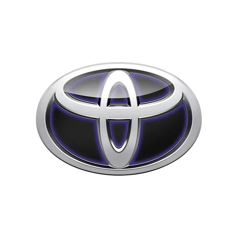 Auto Motorhaube Frontgrill Heckklappe Emblem Abzeichen Lenkrad Logo für toyota RAV4 proado Camry yaris AVALON CHR Vios REIZ 110X75mm(NO110)