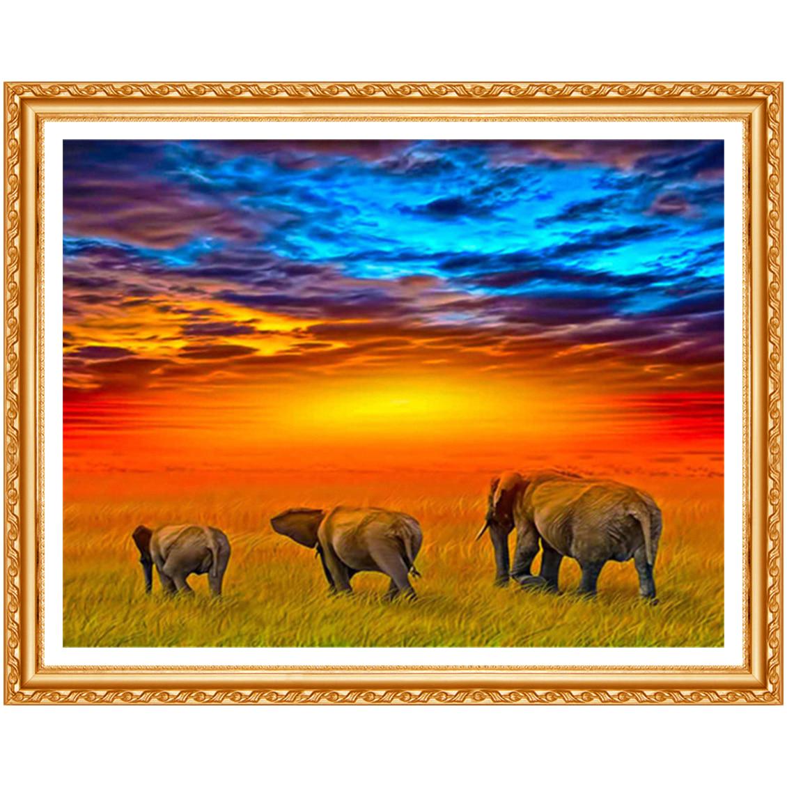 Diamant Painting 5d Diy Diamant Painting Vollrund Diamant Stickerei Tiere Diamant Rundbohrer 20X30CM