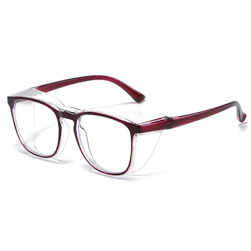 Reiten Arbeitsbrille Schutzbrille Sanddicht Anti-Blaulicht Anti-Beschlag PC Staubdicht Anti-Wind Versorgung Red