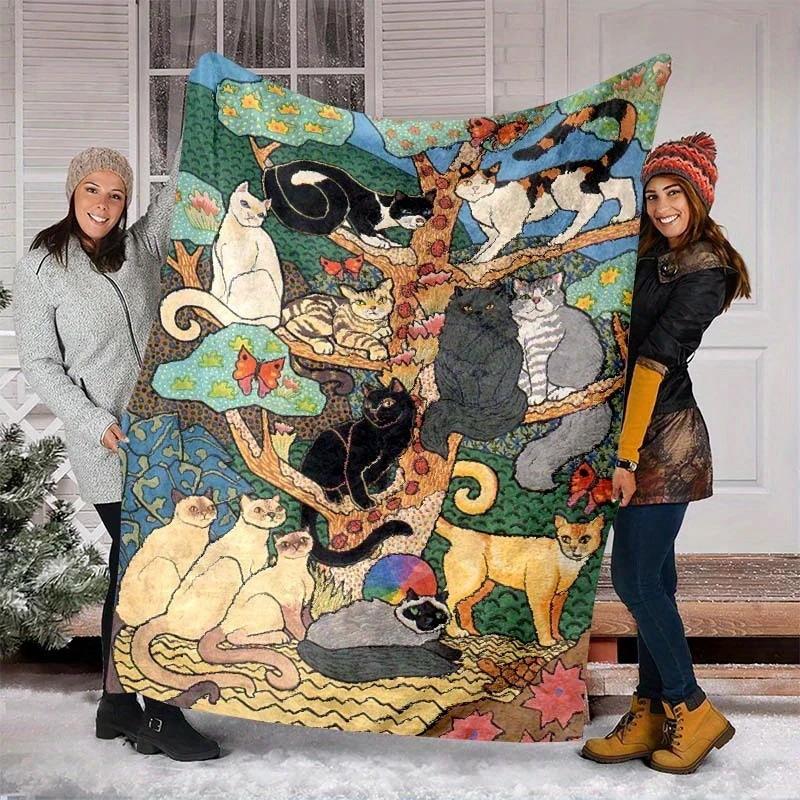 150*200cm Flanelldecke, verdickte Decke, Klimaanlagen-Nickerchen-Decke 70*100CM