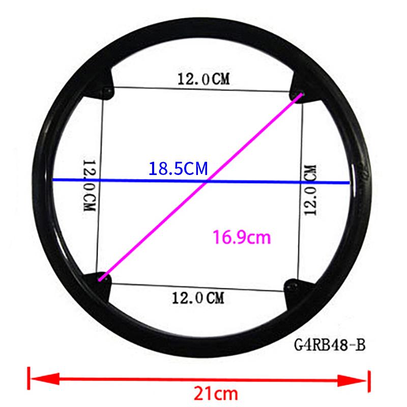 Fahrrad Kettenrad Schutz Kette Rad Schutzhülle Kurbel Kettenblatt Schutz Radfahren Fahrrad Zubehör 42 44 46 48 50 G4RB48-B